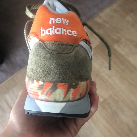 🇺🇸NEW BALANCE 576 olive camo sz 9.5 made in USA - Picture 3 of 9